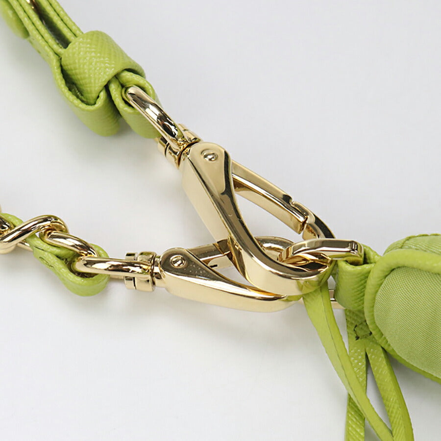 中古 プラダ ショルダーバッグ レディース ブランド PRADA Re-Edition 1995 ミニバッグ レザー 1BC204 2AOS F0V96 グリーン バッグ USDPR96802011