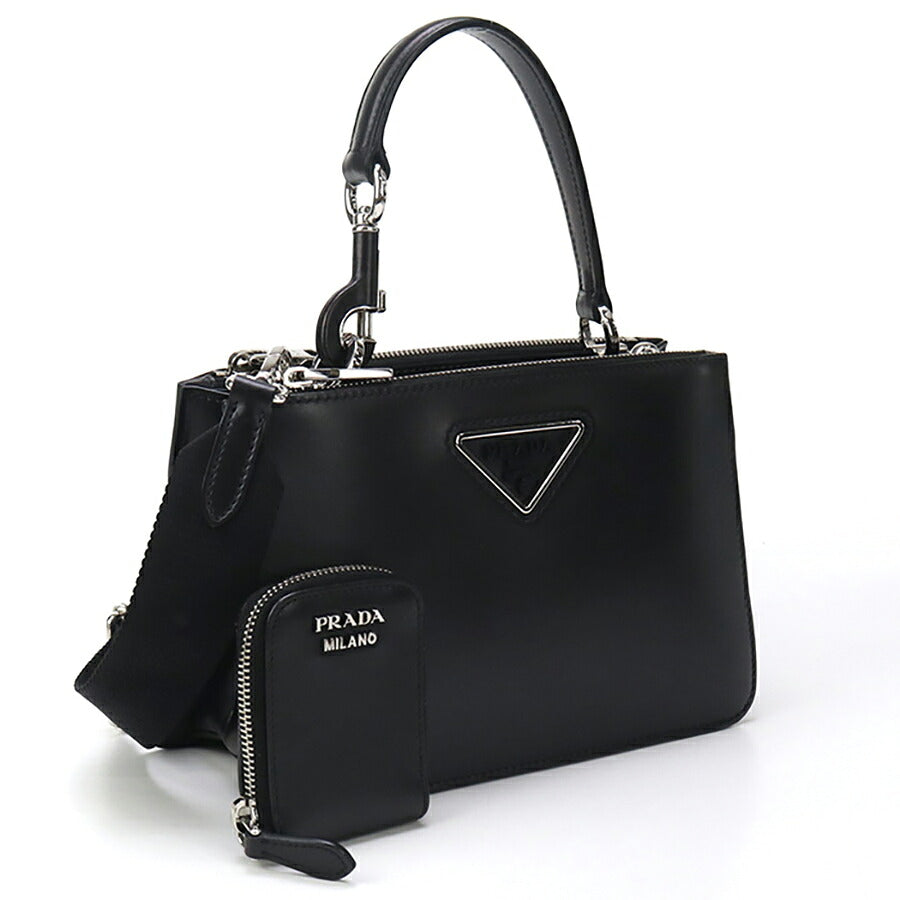 中古 プラダ ハンドバッグ レディース ブランド PRADA 2WAY 1BA314 2AIX F0XD9 ブラック バッグ USDPR96813011