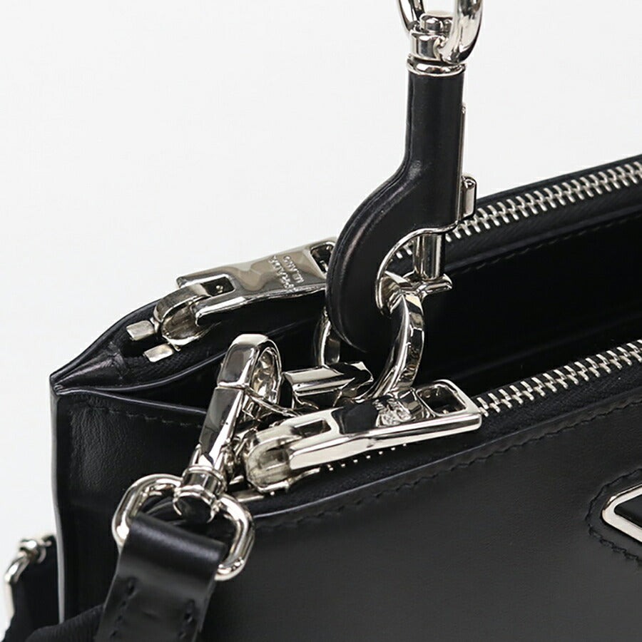 中古 プラダ ハンドバッグ レディース ブランド PRADA 2WAY 1BA314 2AIX F0XD9 ブラック バッグ USDPR96813011