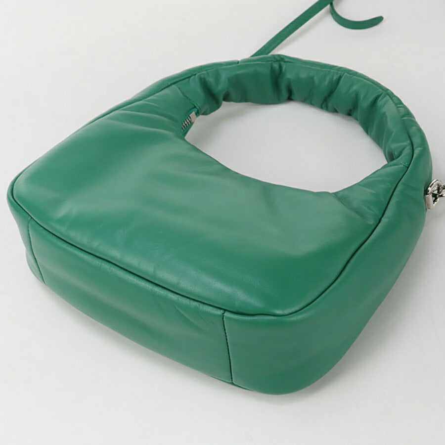 中古 プラダ ハンドバッグ レディース ブランド PRADA 2WAY レザー 1BA384 グリーン バッグ USDPR96894011
