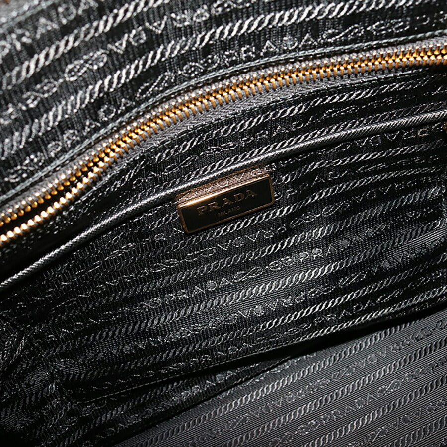 中古 プラダ ハンドバッグ レディース ブランド PRADA 2WAY レザー 1BA278 ブラック バッグ USDPR96913011