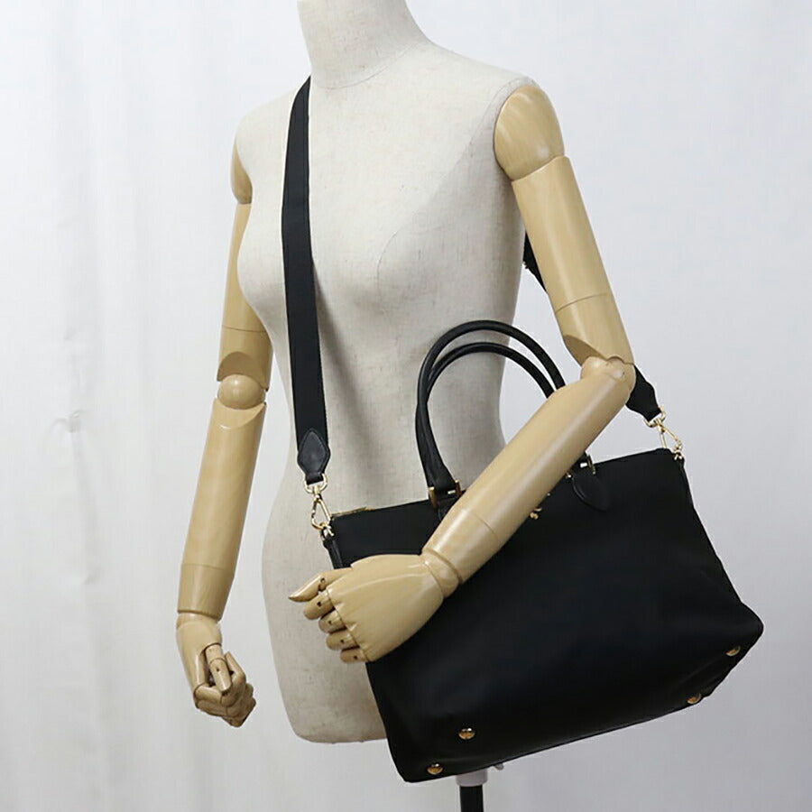 中古 プラダ ハンドバッグ レディース ブランド PRADA 2WAY レザー 1BA278 ブラック バッグ USDPR96913011