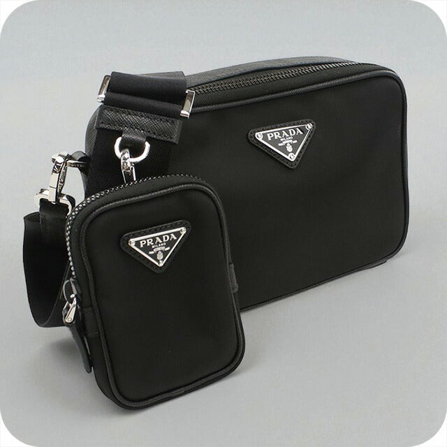 中古 プラダ 斜め掛け ショルダーバッグ メンズ ブランド PRADA