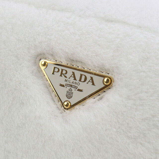 中古 プラダ 斜め掛け ショルダーバッグ レディース ブランド PRADA 1BH192 2EC9 F0009 ホワイト バッグ USDPR98106011
