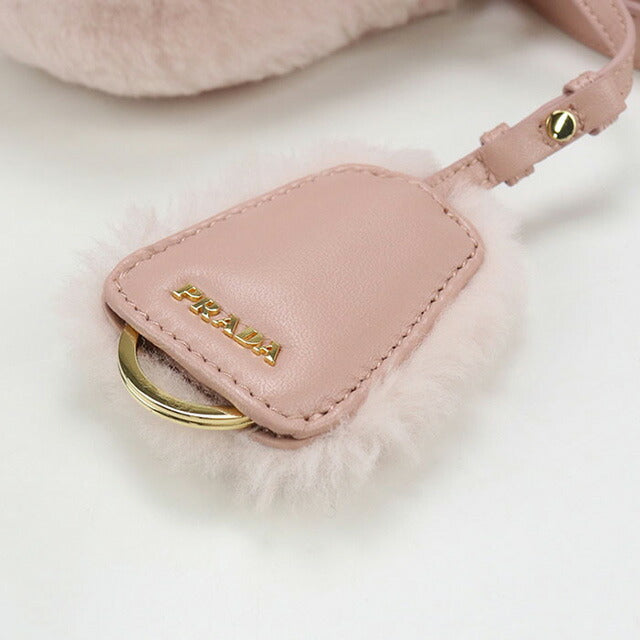 中古 プラダ 斜め掛け ショルダーバッグ レディース ブランド PRADA レザー 1BH192 2EC9 F0615 ピンク バッグ USDPR98107011