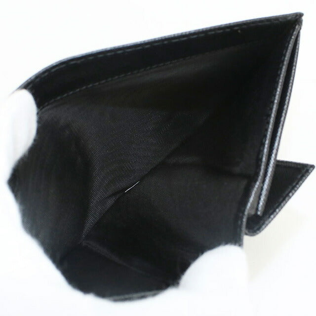 中古 プラダ 二折財布 レディース ブランド PRADA サフィアーノレザー財布 レザー 1MV204 QWA F0002 ブラック 財布 USDPR98802011