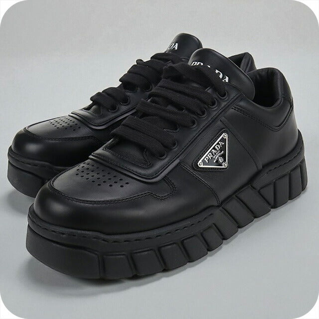中古 プラダ スニーカー メンズ ブランド PRADA スニーカー レザー