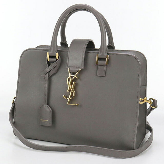 二手 Saint Laurent 手提包 女士品牌 SAINT LAURENT Baby Cabas 568853 灰色包 USDSL100174011