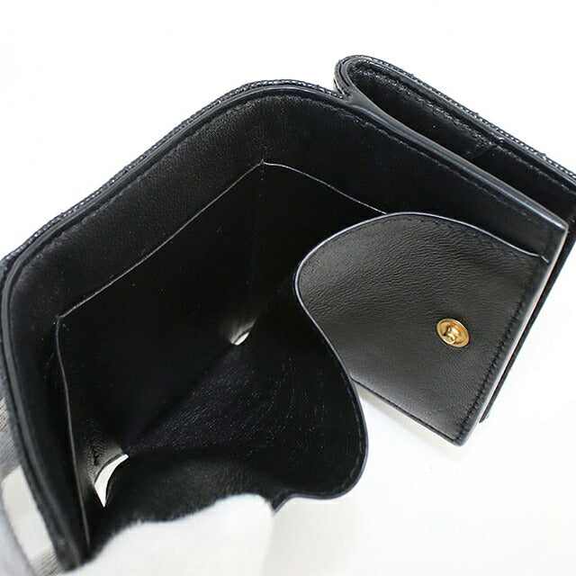 中古 サンローラン 三つ折り財布 レディース ブランド SAINT LAURENT モノグラム オリガミタイニーウォレット 668274 ブラック 財布 USDSL103689011