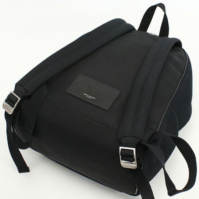 中古 サンローラン リュック レディース ブランド SAINT LAURENT シティ サンローラン HEAVEN バッグパック 465448 ブラック バッグ USDSL104361011