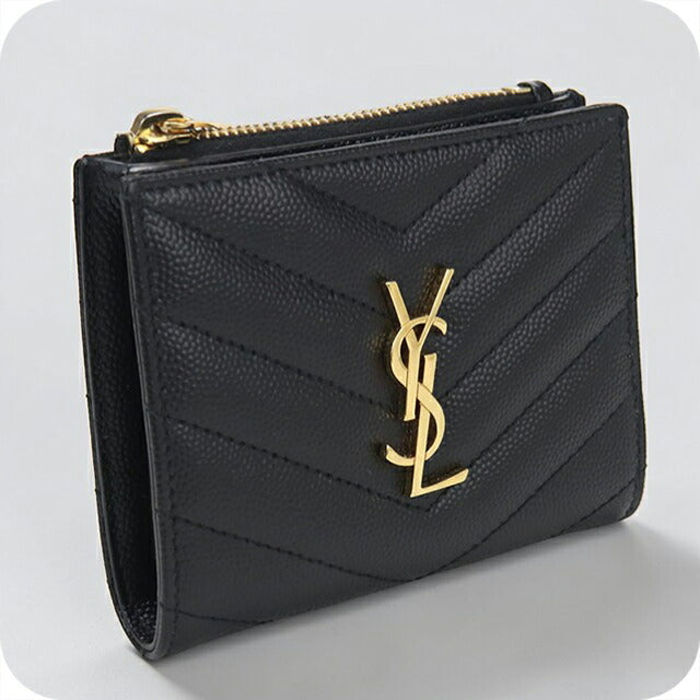 Used Saint Laurent Bifold Wallet Bifold Wallet with Coin Purse Bifold Wallet Bifold Wallet Women&