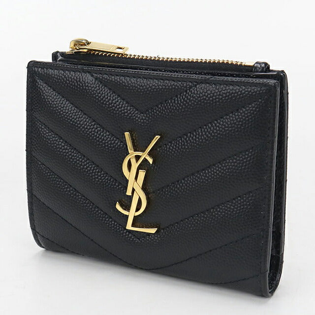 Used Saint Laurent Bifold Wallet Bifold Wallet with Coin Purse Bifold Wallet Bifold Wallet Women&