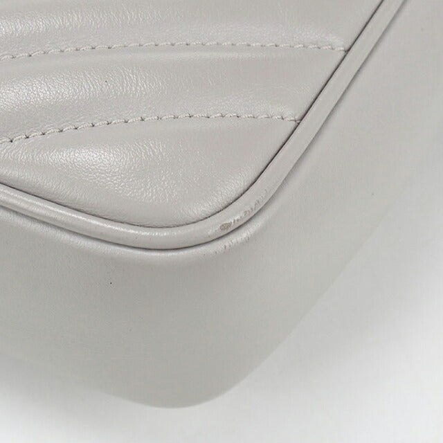 二手 Saint Laurent 斜挎单肩包 女士品牌 SAINT LAURENT Lou 相机包 皮革 612544 灰色 USDSL109799011