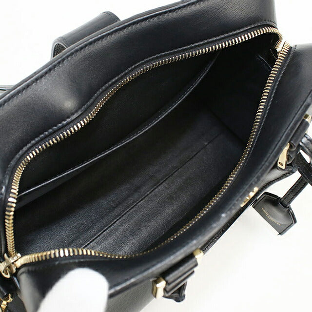 中古 サンローラン ハンドバッグ レディース ブランド SAINT LAURENT ベイビーカバス 2WAY 568853 ブラック USDSL111801011