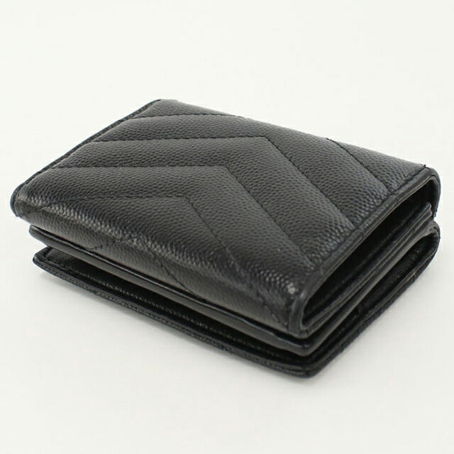 中古 サンローラン 三つ折り財布 三折財布 レディース ブランド SAINT LAURENT YSLモノグラム オリガミ タイニーウォレット 668274 USDSL112055011
