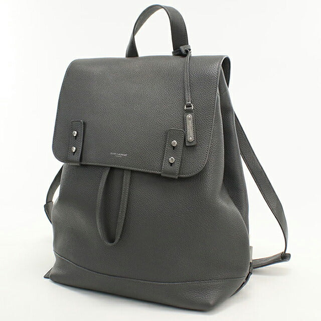 中古 サンローラン リュック メンズ ブランド SAINT LAURENT バックパックサック・ド・ジュール 480585 グレー USDSL113556011