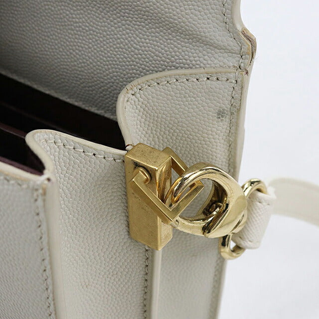 中古 サンローラン ハンドバッグ レディース ブランド SAINT LAURENT カサンドラ ミニ トップハンドルバッグ 2WAY 623930 USDSL114954011