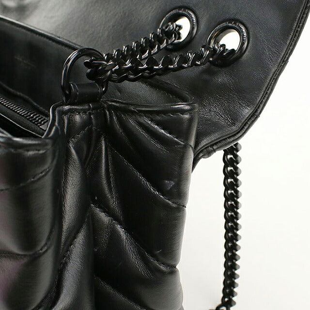 中古 サンローラン ショルダーバッグ レディース ブランド SAINT LAURENT カサンドラ チェーンショルダーバッグ 574946 ブラック USDSL115600011