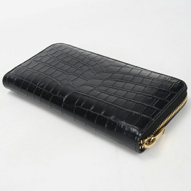 中古 サンローラン 長財布ラウンドファスナー レディース ブランド SAINT LAURENT カサンドラ ジップアラウンドウォレット 630201 ブラック USDSL115716011