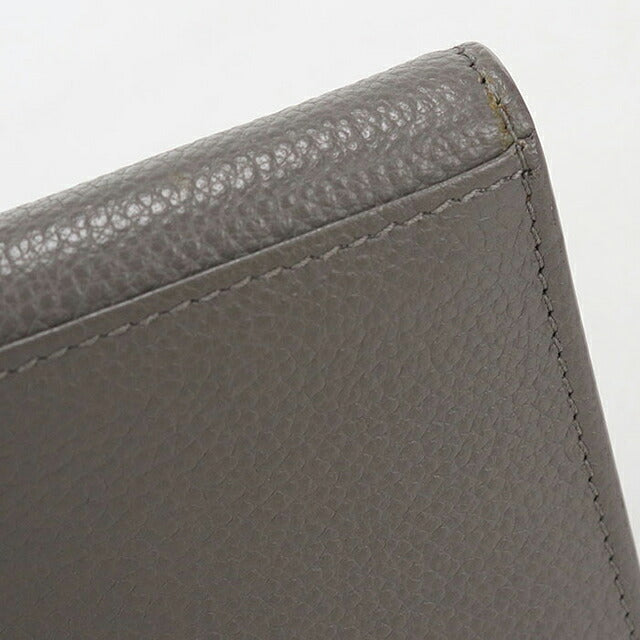 中古 サンローラン 名刺入れ メンズ ブランド SAINT LAURENT ビジネスカードケース 468994 グレー USDSL116037011