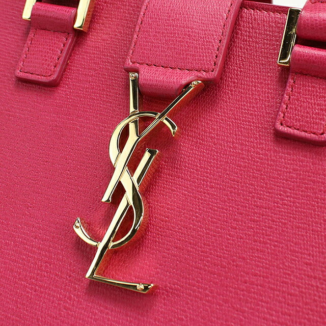二手 Saint Laurent 手提包女装品牌 SAINT LAURENT Baby Monogram Cabas 2WAY 568853 粉色 USDSL118881011