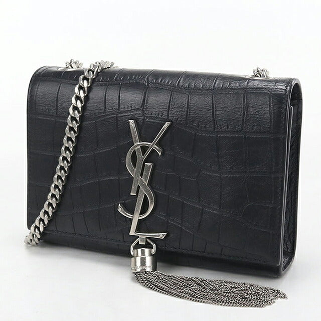 二手 Saint Laurent 单肩包女装品牌 SAINT LAURENT 凯特流苏链 354120 黑色 USDSL119073011