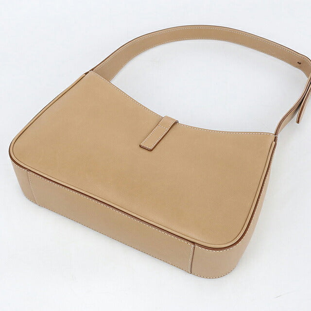 中古 サンローラン セミショルダー レディース ブランド SAINT LAURENT ホーボー ル サンカセット レザー 657228 ベージュ USDSL119465011