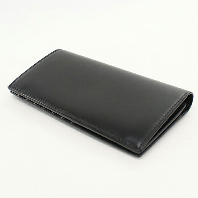 中古 サンローラン 長財布二折 メンズ ブランド SAINT LAURENT タイニー カサンドラ コチネンタルウォレット 607746 ブラック USDSL119587011