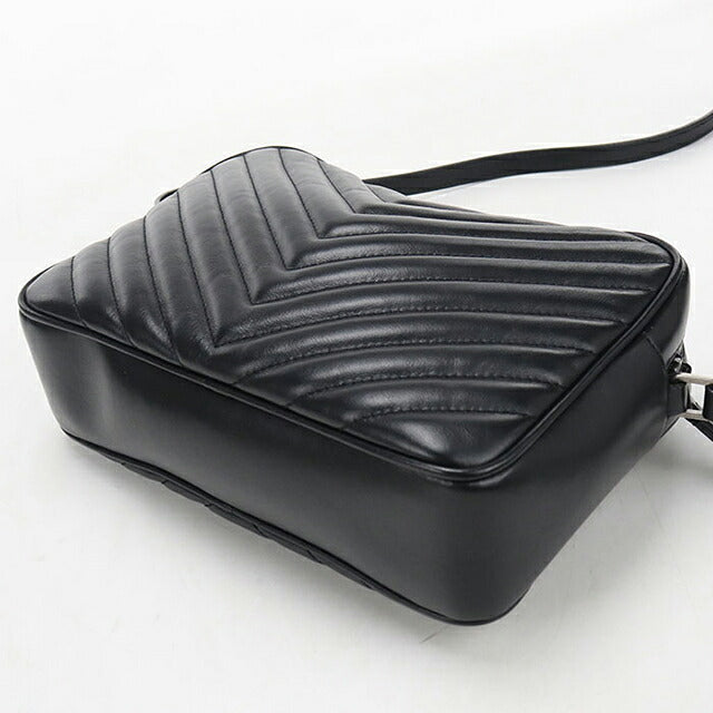 中古 サンローラン ショルダーバッグ レディース ブランド SAINT LAURENT ルー カメラバッグ 612544 ブラック USDSL119733011