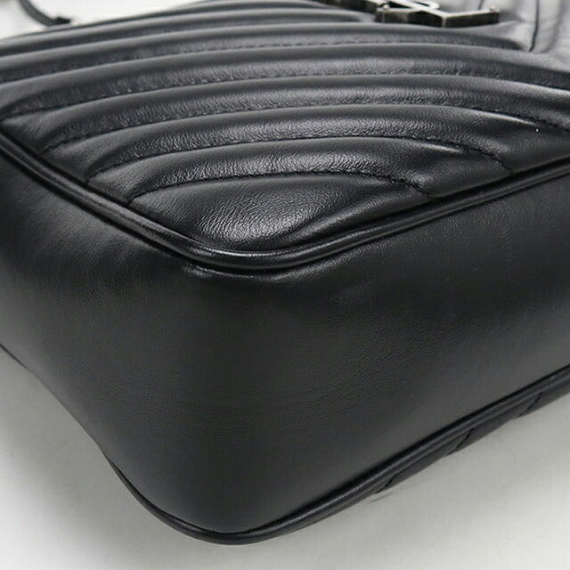 中古 サンローラン ショルダーバッグ レディース ブランド SAINT LAURENT ルー カメラバッグ 612544 ブラック USDSL119733011