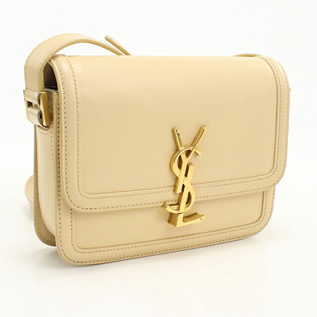 中古 サンローラン ショルダーバッグ レディース ブランド SAINT LAURENT ソルフェリーノ 684306 ベージュ USDSL120115011