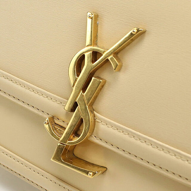 中古 サンローラン ショルダーバッグ レディース ブランド SAINT LAURENT ソルフェリーノ 684306 ベージュ USDSL120115011