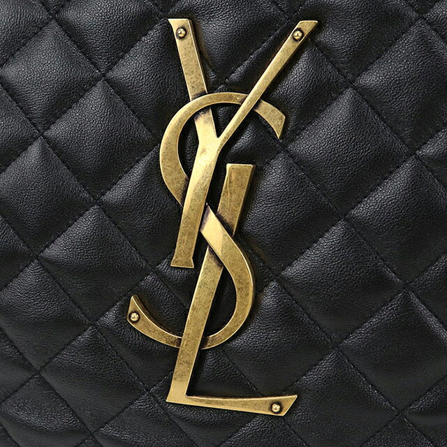 Used Saint Laurent tote bag ladies brand SAINT LAURENT Icar medium 858191 black USDSL120735011