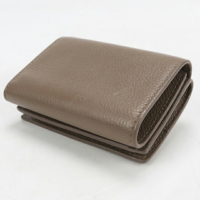 Used Saint Laurent Trifold Wallet Trifold Wallet Compact Ladies Brand SAINT LAURENT YSL Line Origami Tiny Wallet 669959 Brown USDSL120793011