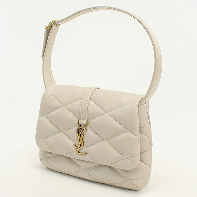 二手 Saint Laurent 单肩包女装品牌 SAINT LAURENT Cassandra 一肩包 698567 白色 USDSL121415011