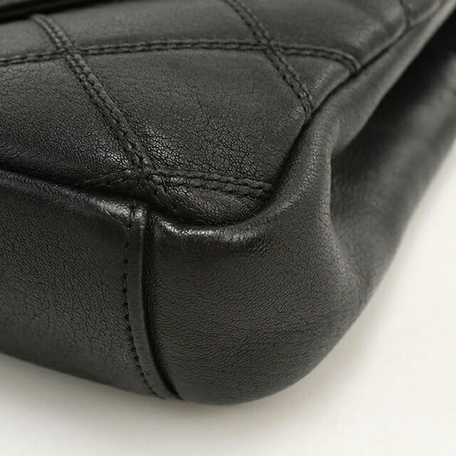 中古 サンローラン ショルダーバッグ レディース ブランド SAINT LAURENT YSL モノグラム 2WAY カレッジ ミディアム 428056 ブラック USDSL121482011
