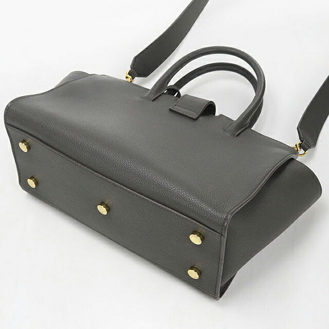 二手 Saint Laurent 手提包女装品牌 SAINT LAURENT Downtown Cabas 2WAY 635346 灰色 USDSL121538011