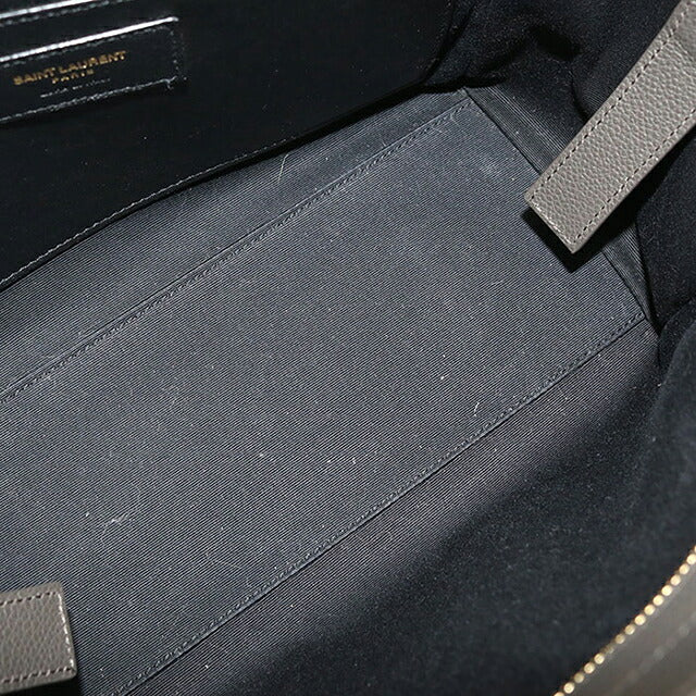 二手 Saint Laurent 手提包女装品牌 SAINT LAURENT Downtown Cabas 2WAY 635346 灰色 USDSL121538011