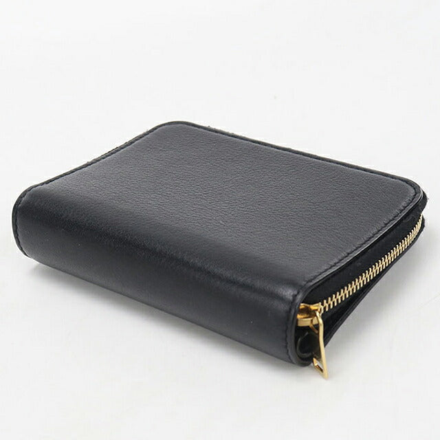 二手 Saint Laurent 双折钱包 双折钱包 紧凑型女式品牌 SAINT LAURENT Tiny Monogram Compact Zip 635263 USDSL121578011