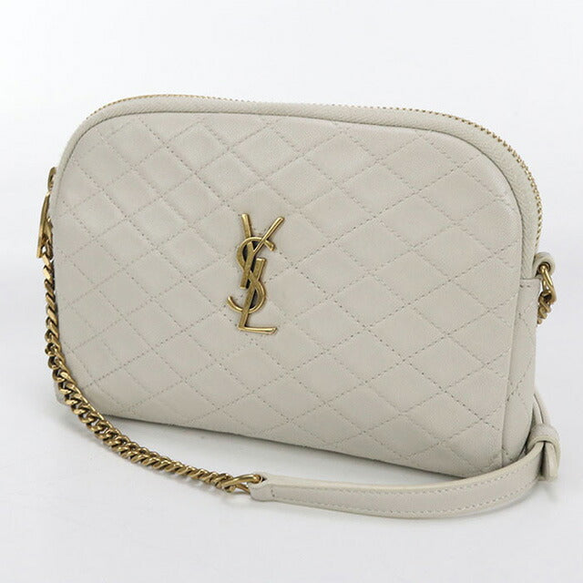 中古 サンローラン 斜め掛け ショルダーバッグ レディース ブランド SAINT LAURENT ギャビー カメラバッグ レザー 733667 1EL07 9207 USDSL89860011
