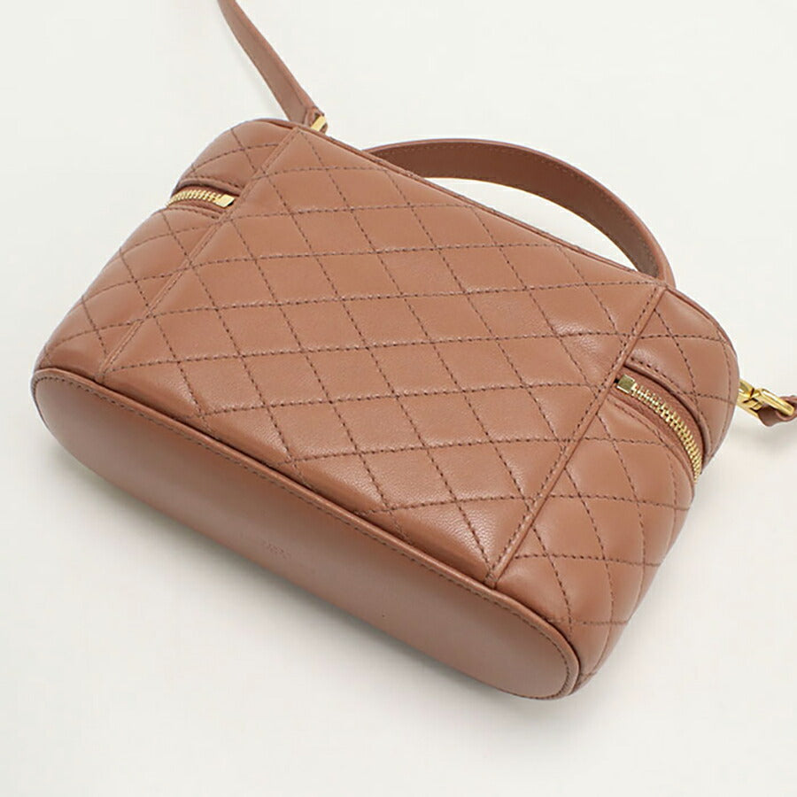 中古 サンローラン 斜め掛け ショルダーバッグ レディース ブランド SAINT LAURENT ギャビー バニティバッグ レザー 766731 ピンク バッグ USDSL95276011