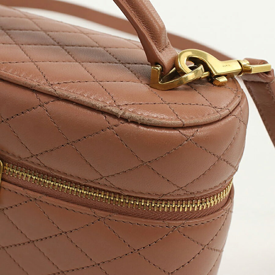 中古 サンローラン 斜め掛け ショルダーバッグ レディース ブランド SAINT LAURENT ギャビー バニティバッグ レザー 766731 ピンク バッグ USDSL95276011