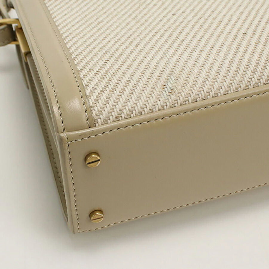 中古 サンローラン ハンドバッグ レディース ブランド SAINT LAURENT カサンドラ 2WAY レザー 623930 ベージュ バッグ USDSL95784011