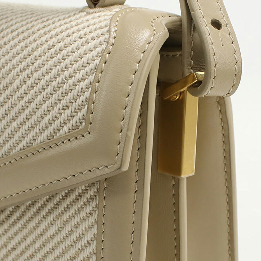 中古 サンローラン ハンドバッグ レディース ブランド SAINT LAURENT カサンドラ 2WAY レザー 623930 ベージュ バッグ USDSL95784011