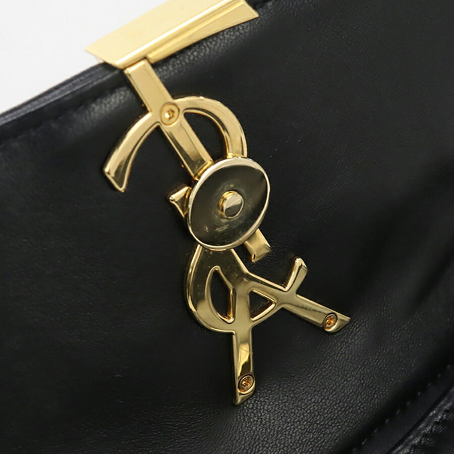 中古 サンローラン 斜め掛け ショルダーバッグ レディース ブランド SAINT LAURENT ショルダーバッグ レザー 554075 ブラック バッグ USDSL95800011