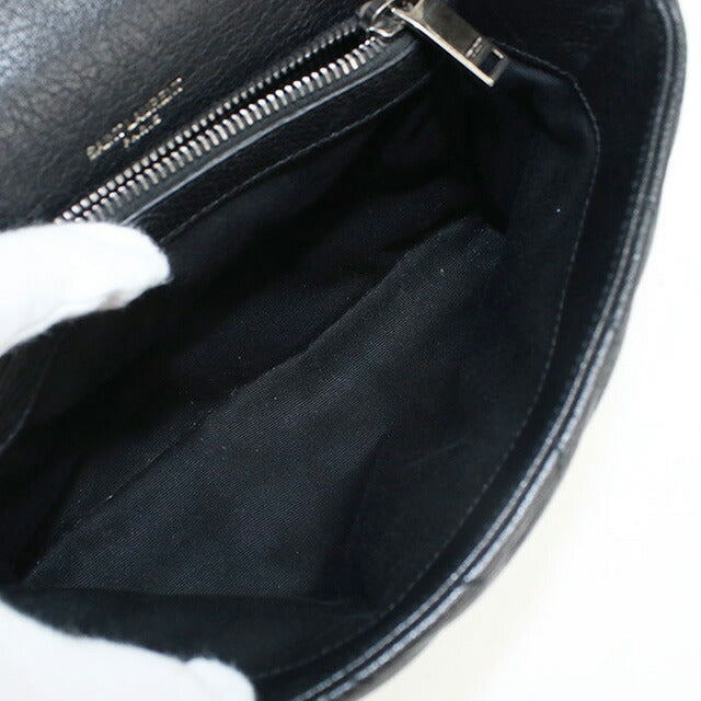 中古 サンローラン ハンドバッグ レディース ブランド SAINT LAURENT モノグラムカレッジ 2WAYハンドバッグ レザー 487213 ブラック バッグ USDSL96854011