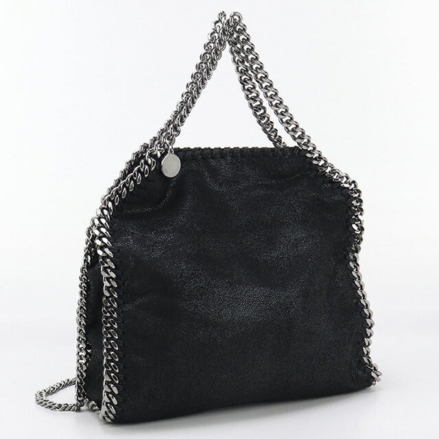 中古 ステラマッカートニー トートバッグ レディース ブランド STELLA MCCARTNEY ファラベラ ミニ 371223 ブラック バッグ USDSTM95869011