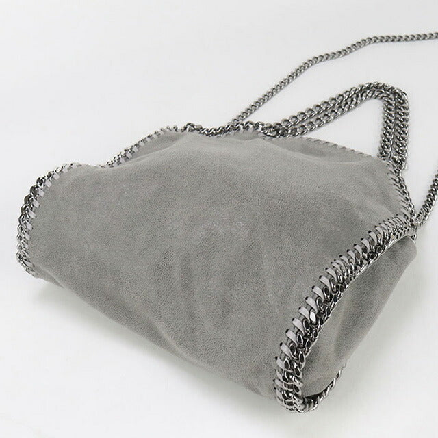 中古 ステラマッカートニー トートバッグ レディース ブランド STELLA MCCARTNEY ファラベラ ミニ トートバッグ 371223 W91321 グレー USDSTM97252011