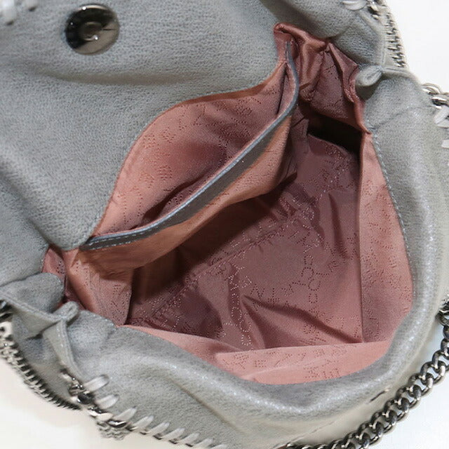 中古 ステラマッカートニー トートバッグ レディース ブランド STELLA MCCARTNEY ファラベラ ミニ トートバッグ 371223 W91321 グレー USDSTM97252011
