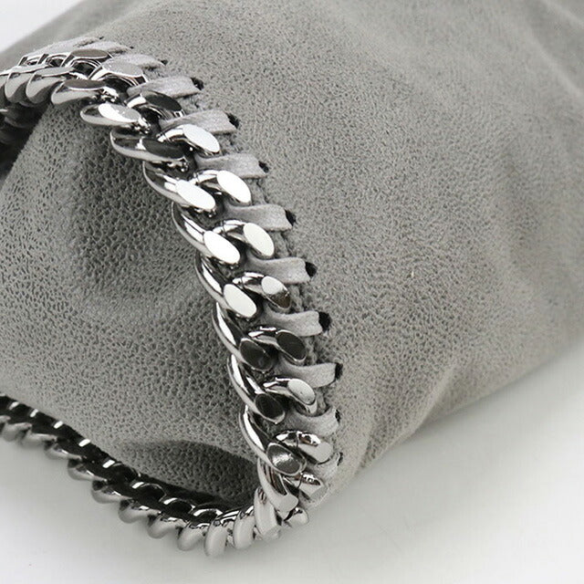 中古 ステラマッカートニー トートバッグ レディース ブランド STELLA MCCARTNEY ファラベラ ミニ トートバッグ 371223 W91321 グレー USDSTM97252011